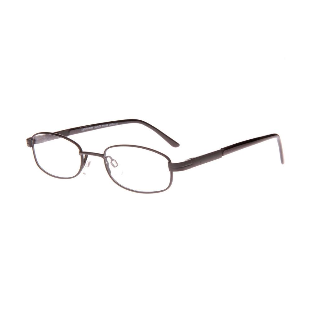 New LEGIT VISION LV-Dude Matte Black Eyeglasses 47/19/140